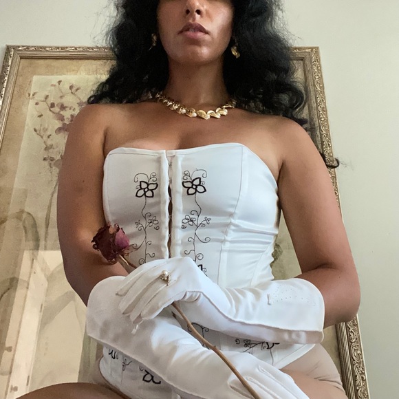 Cotton Works, Vintage Corset Bustier Top - Picture 6 of 16